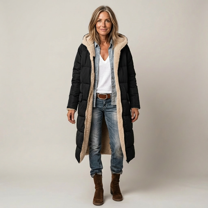 Beryl | Elegant Reversible Coat