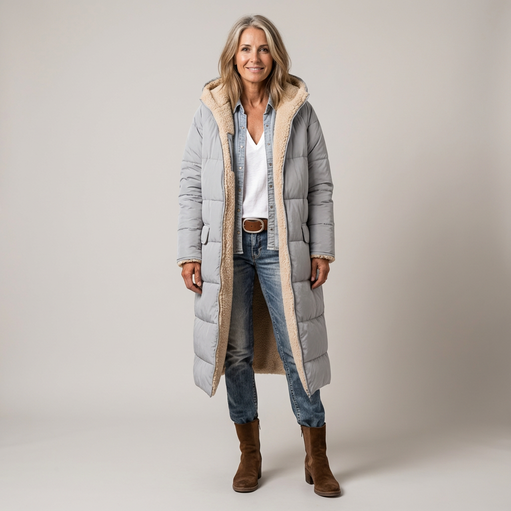 Beryl | Elegant Reversible Coat