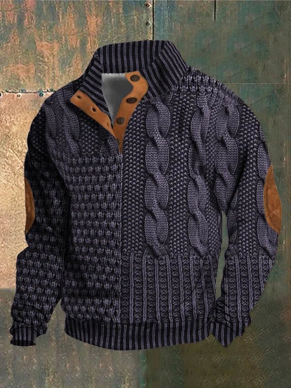 Jaxon | Men's Vintage Pattern Sweater