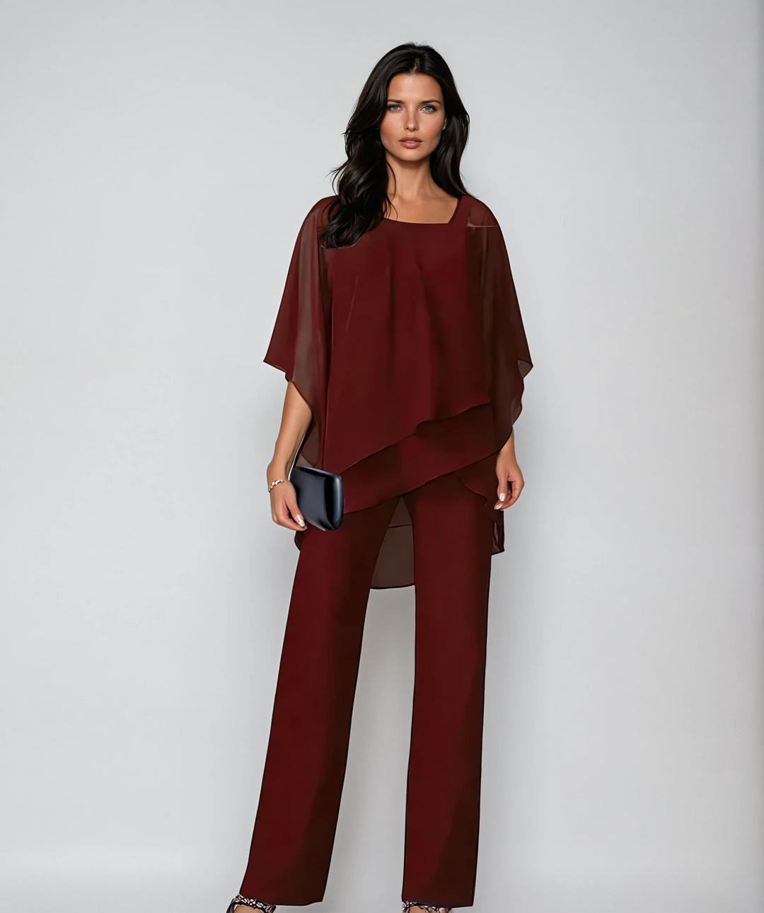 Mariel™ Chic Layered Two-Piece Ensemble