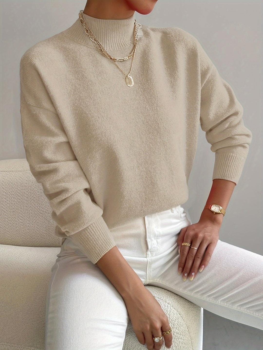 Maria | Effortlessly Elegant Turtleneck for All-Day Comfort
