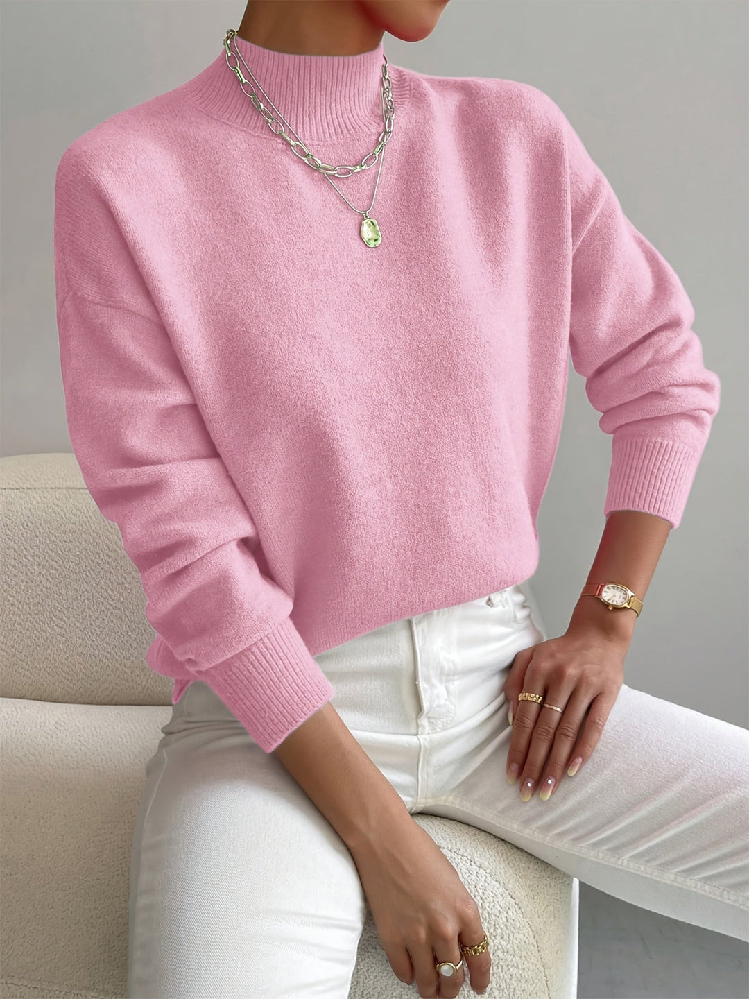 Maria | Effortlessly Elegant Turtleneck for All-Day Comfort