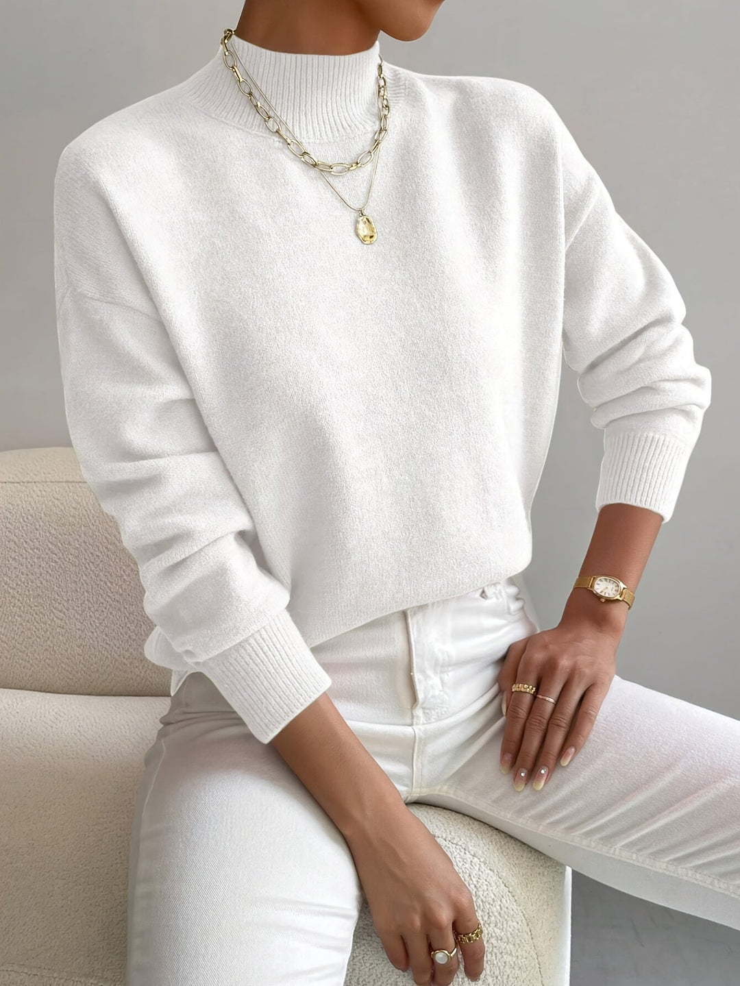Maria | Effortlessly Elegant Turtleneck for All-Day Comfort
